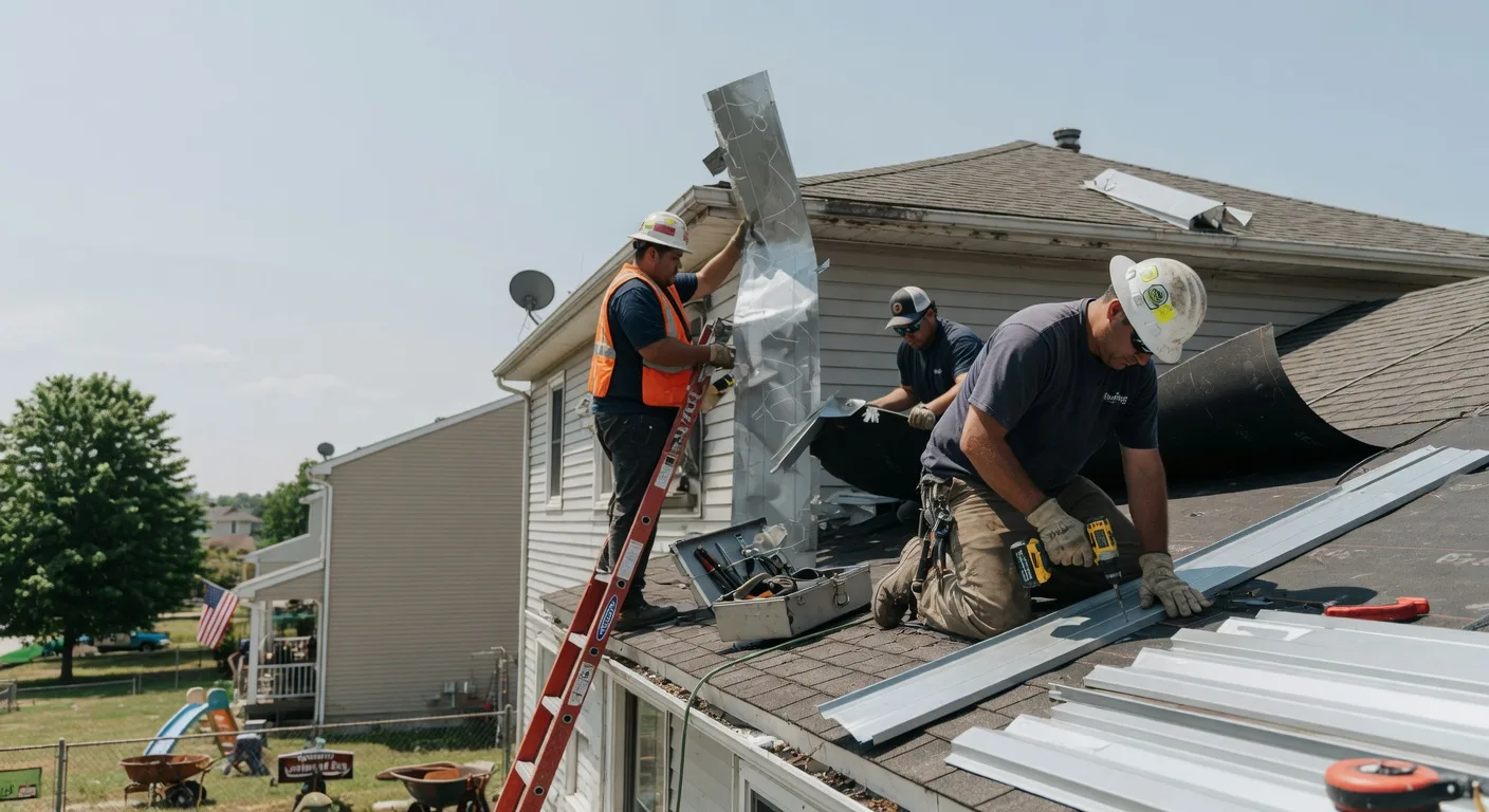 Metal Roof Repair in Pettisville, OH